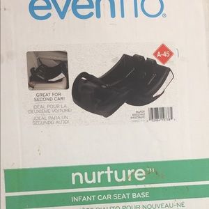 Infant car seat base